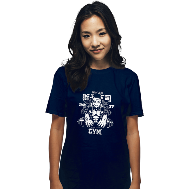 Shirts T-Shirts, Unisex / Small / Navy Tsukasa Stone Fitness