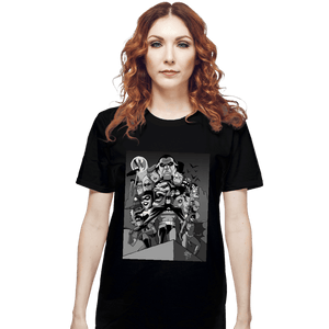 Shirts T-Shirts, Unisex / Small / Black BTAS 30th Black & White