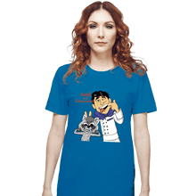 Load image into Gallery viewer, Daily_Deal_Shirts T-Shirts, Unisex / Small / Sapphire Chad &amp; Raccacoonie
