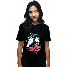 Load image into Gallery viewer, Daily_Deal_Shirts T-Shirts, Unisex / Small / Black The Girl and the Dragon!
