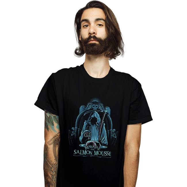 Daily_Deal_Shirts T-Shirts, Unisex / Small / Black Salmon Mousse