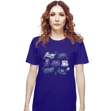 Load image into Gallery viewer, Shirts T-Shirts, Unisex / Small / Violet Segies
