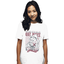 Load image into Gallery viewer, Shirts T-Shirts, Unisex / Small / White Meow D Luffy
