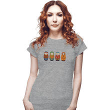 Load image into Gallery viewer, Shirts Fitted Shirts, Woman / Small / Sports Grey Park Dolls
