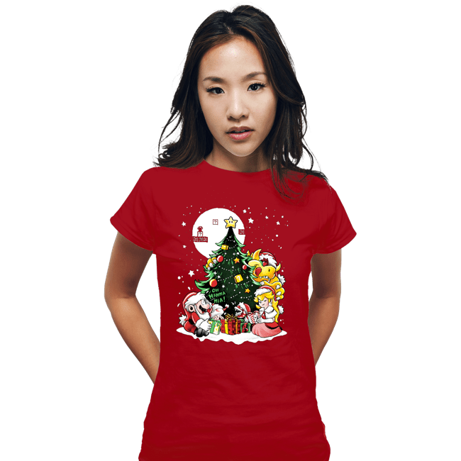 Secret_Shirts Fitted Shirts, Woman / Small / Red Super Christmas!