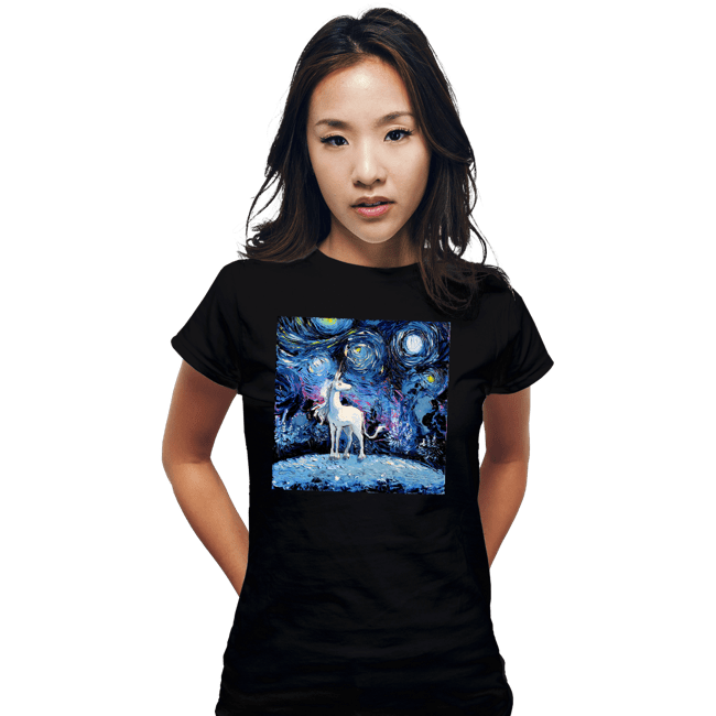 Secret_Shirts Fitted Shirts, Woman / Small / Black Gogh Never Saw The Last