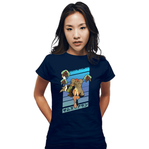 Secret_Shirts Fitted Shirts, Woman / Small / Navy Interstellar Bounty