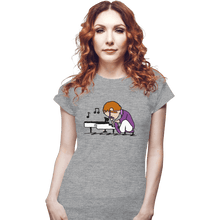 Load image into Gallery viewer, Shirts Fitted Shirts, Woman / Small / Sports Grey Rocket Kid
