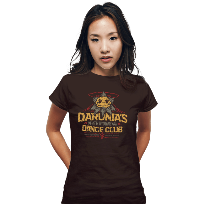 Shirts Fitted Shirts, Woman / Small / Black Darunia's Death Mountain