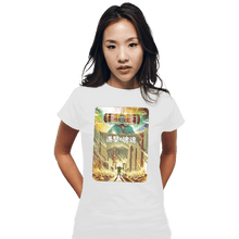 Load image into Gallery viewer, Daily_Deal_Shirts Fitted Shirts, Woman / Small / White Attack On Katamari
