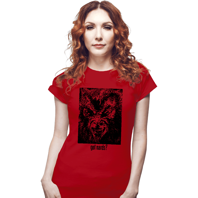 Secret_Shirts Fitted Shirts, Woman / Small / Red Got Nards