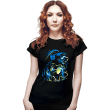 Load image into Gallery viewer, Daily_Deal_Shirts Fitted Shirts, Woman / Small / Black Night on Bald Mountain
