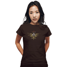 Load image into Gallery viewer, Shirts Fitted Shirts, Woman / Small / Black True Hyrule Power
