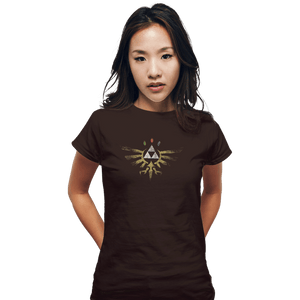 Shirts Fitted Shirts, Woman / Small / Black True Hyrule Power