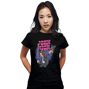 Shirts Fitted Shirts, Woman / Small / Black John Wick VS The Underworld