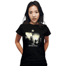 Load image into Gallery viewer, Shirts Fitted Shirts, Woman / Small / Black The Detective
