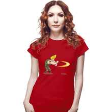 Load image into Gallery viewer, Shirts Fitted Shirts, Woman / Small / Red Sonic Bravo
