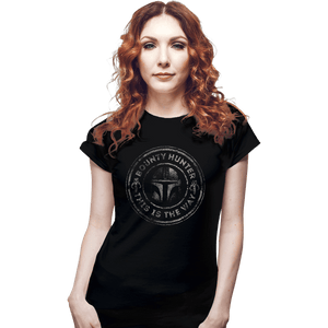 Shirts Fitted Shirts, Woman / Small / Black Bounty Hunter Way