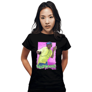Shirts Fitted Shirts, Woman / Small / Black Fresh Prince