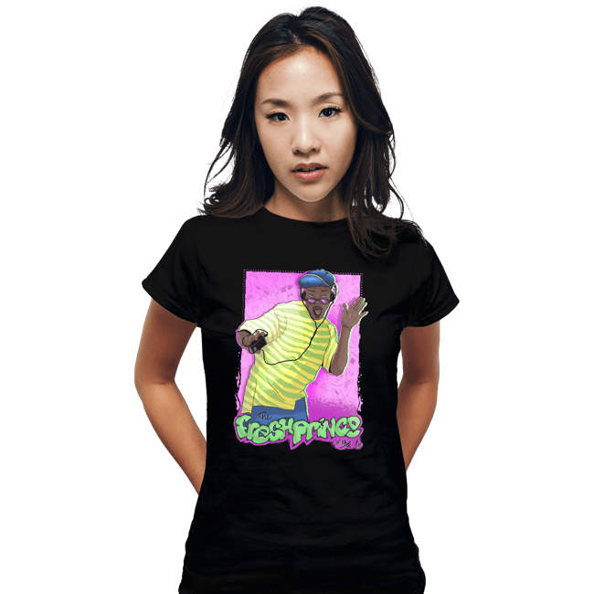 Shirts Fitted Shirts, Woman / Small / Black Fresh Prince