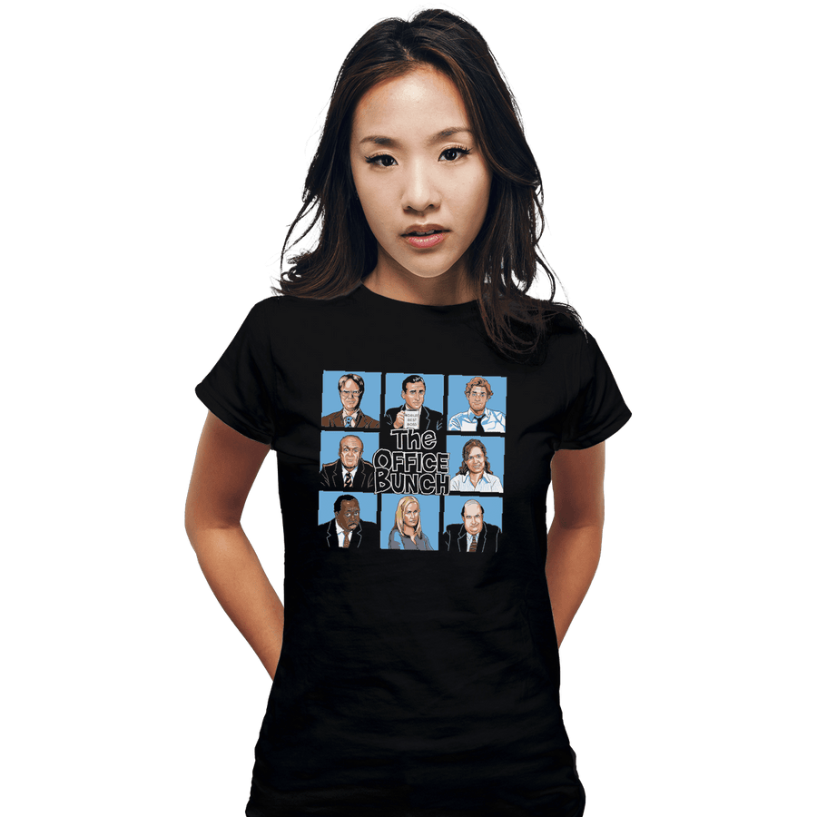 Shirts Fitted Shirts, Woman / Small / Black The Office Bunch