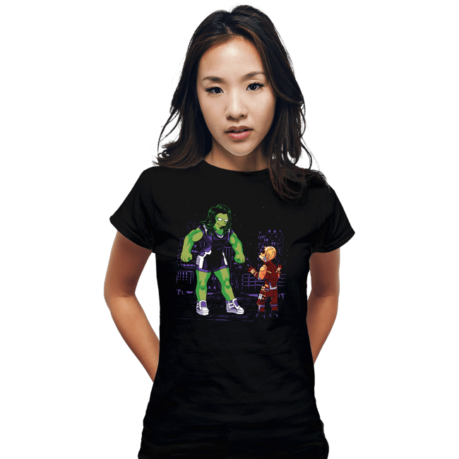 Daily_Deal_Shirts Fitted Shirts, Woman / Small / Black Death By Smash