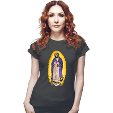 Load image into Gallery viewer, Daily_Deal_Shirts Fitted Shirts, Woman / Small / Charcoal Our Lady Of Eternia
