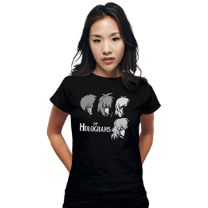 Secret_Shirts Fitted Shirts, Woman / Small / Black The Holograms Secret Sale
