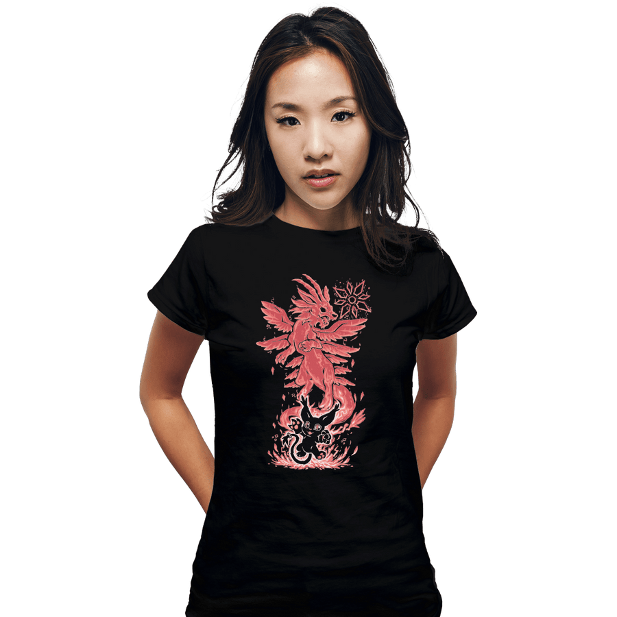 Shirts Fitted Shirts, Woman / Small / Black Digital Light Within