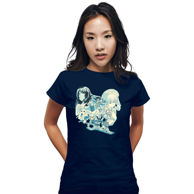 Shirts Fitted Shirts, Woman / Small / Navy Save The Future