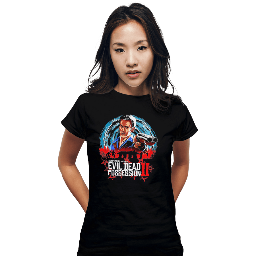 Shirts Fitted Shirts, Woman / Small / Black Evil Dead Possession II