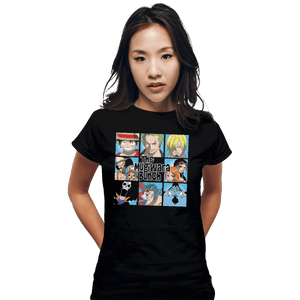 Shirts Fitted Shirts, Woman / Small / Black The Mugiwara Bunch