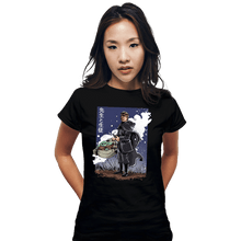 Load image into Gallery viewer, Secret_Shirts Fitted Shirts, Woman / Small / Black Rebel And Cub
