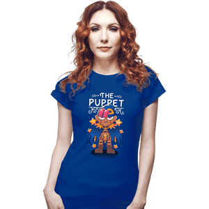 Secret_Shirts Fitted Shirts, Woman / Small / Royal Blue The Puppet