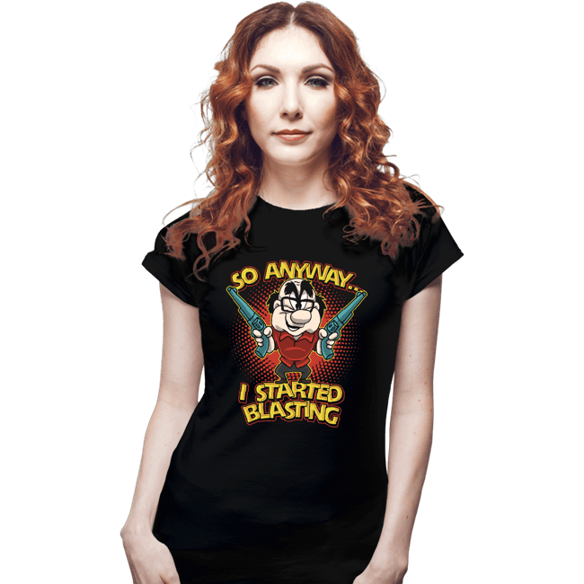 Shirts Fitted Shirts, Woman / Small / Black Blasting