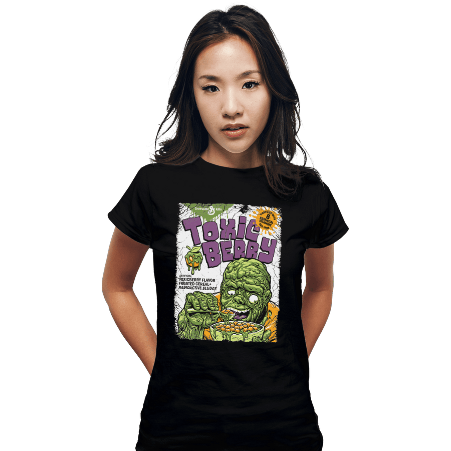 Shirts Fitted Shirts, Woman / Small / Black Toxicberry Cereal