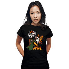 Load image into Gallery viewer, Shirts Fitted Shirts, Woman / Small / Black My Little Kaiju
