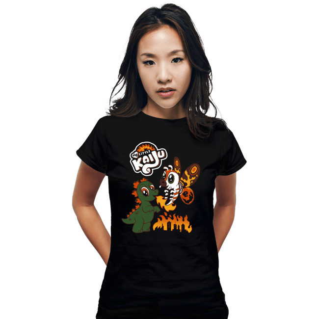 Shirts Fitted Shirts, Woman / Small / Black My Little Kaiju