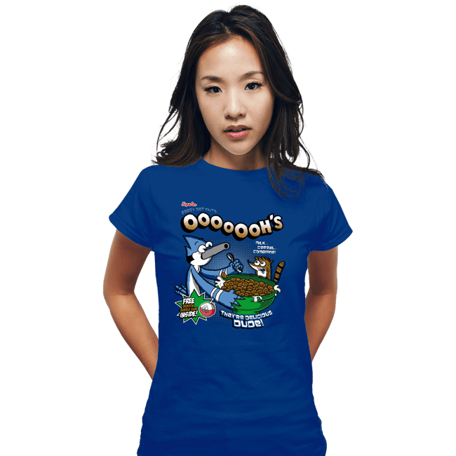 Shirts Fitted Shirts, Woman / Small / Royal Blue Regular Cereal