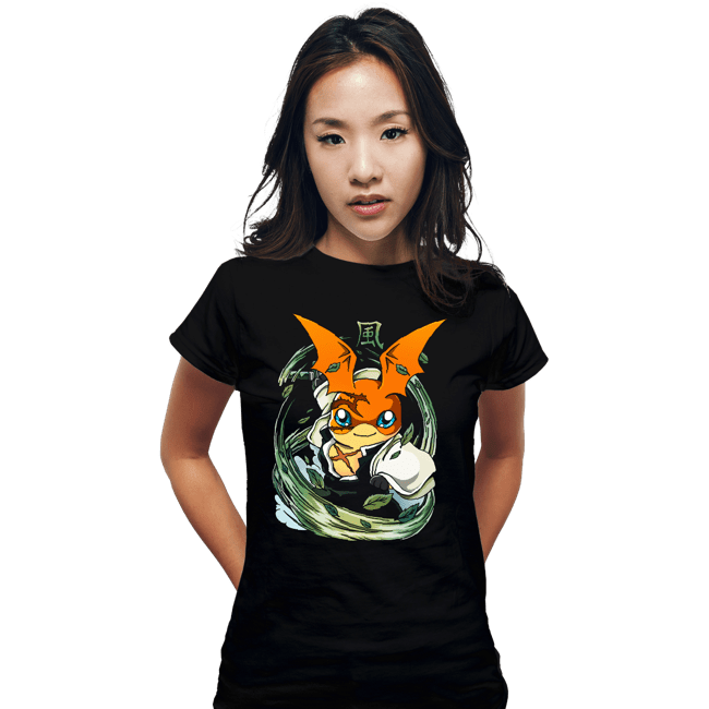 Daily_Deal_Shirts Fitted Shirts, Woman / Small / Black Hashira Wind