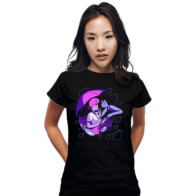 Shirts Fitted Shirts, Woman / Small / Black Bubbline