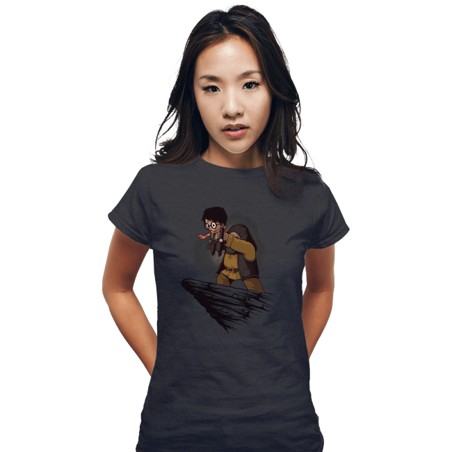 Shirts Fitted Shirts, Woman / Small / Dark Heather Magic King