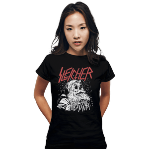 Shirts Fitted Shirts, Woman / Small / Black Sleigher