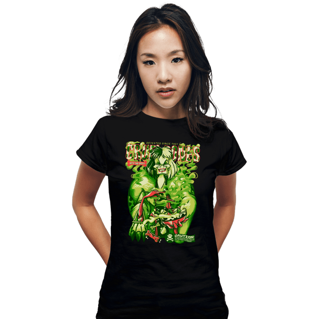 Shirts Fitted Shirts, Woman / Small / Black Cruella Cereal