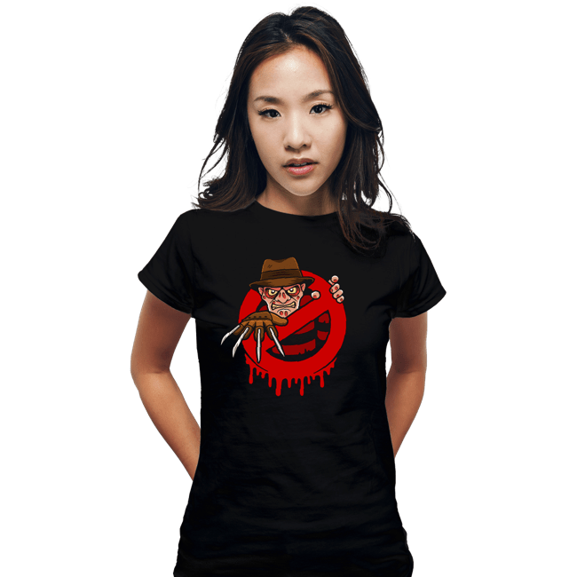 Shirts Fitted Shirts, Woman / Small / Black I Ain't Afraid Of No Nightmare