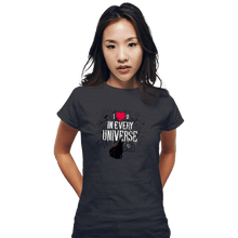 Load image into Gallery viewer, Secret_Shirts Fitted Shirts, Woman / Small / Dark Heather Universal Love
