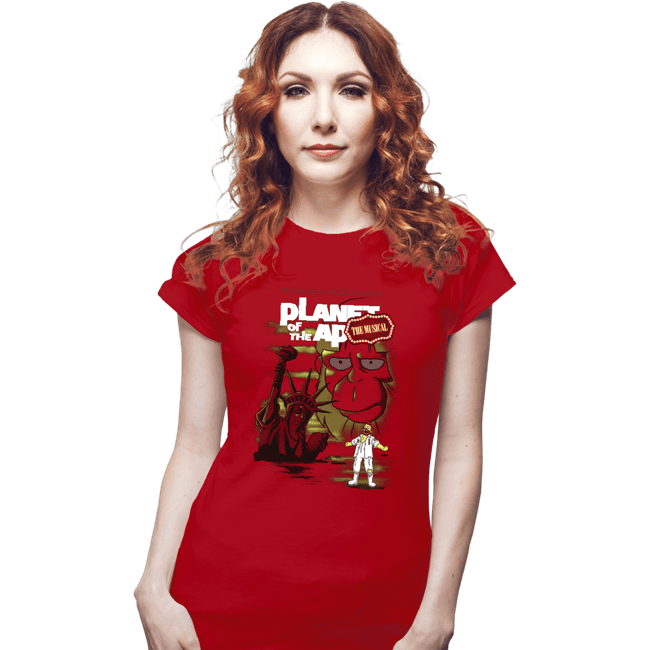 Shirts Fitted Shirts, Woman / Small / Red The Brand New Multi-Million Dollar Musical
