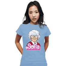 Load image into Gallery viewer, Shirts Fitted Shirts, Woman / Small / Powder Blue Sophia
