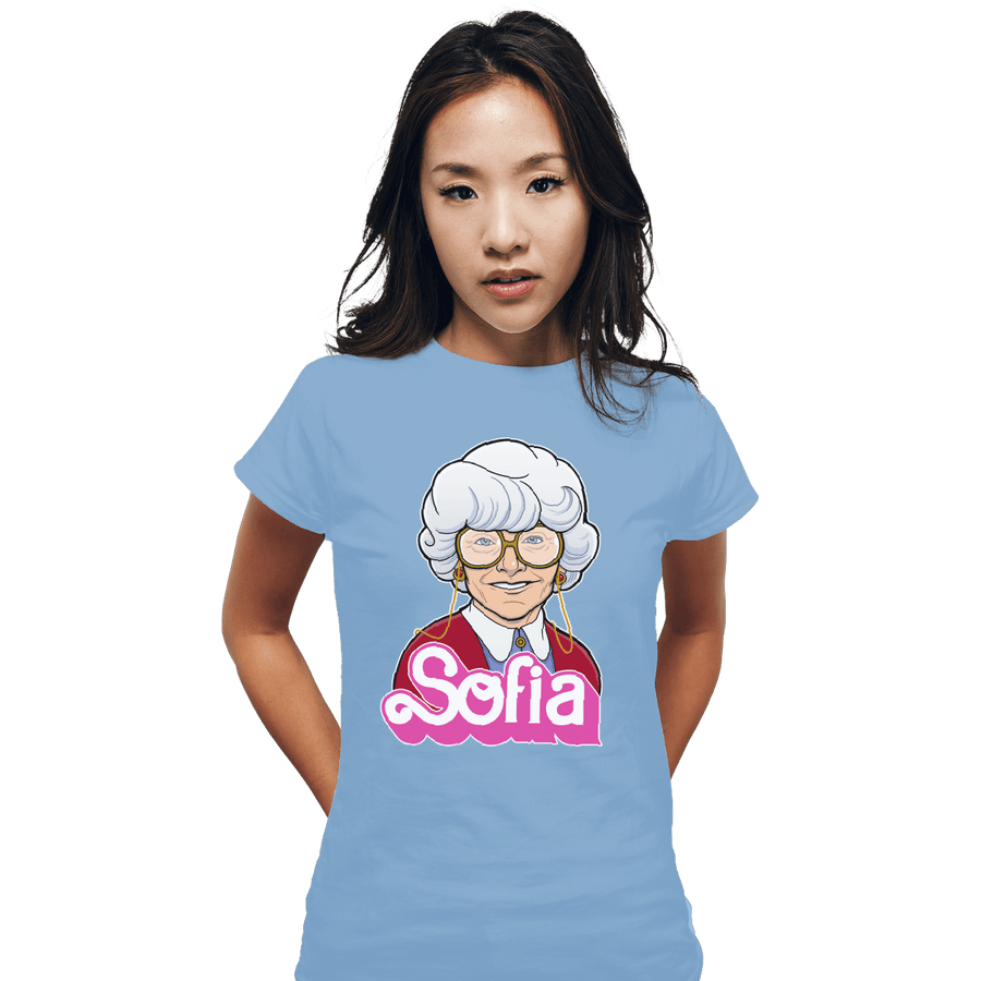 Shirts Fitted Shirts, Woman / Small / Powder Blue Sophia