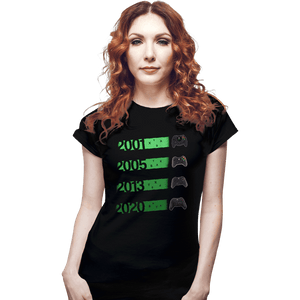 Shirts Fitted Shirts, Woman / Small / Black 2001 Controller